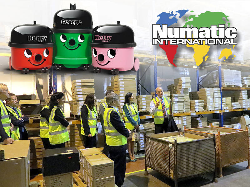 BCS help Numatic International "clean up" their efficiency with box on demand